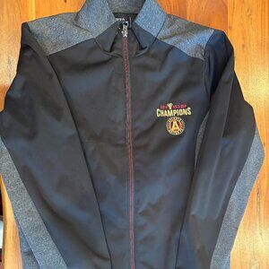 Atlanta United FC 2018 Champs Antigua Men's Black Revolve Full Zip Jacket M